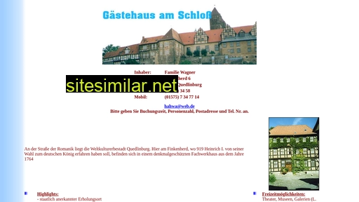 quedlinburg-uebernachtungen.de alternative sites