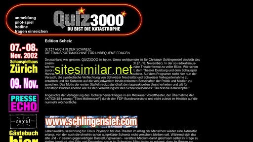 quiz3000.de alternative sites