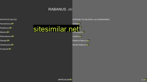 rabanus.de alternative sites