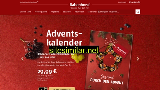 rabenhorst-shop.de alternative sites