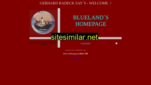 radeck-bluelands.de alternative sites