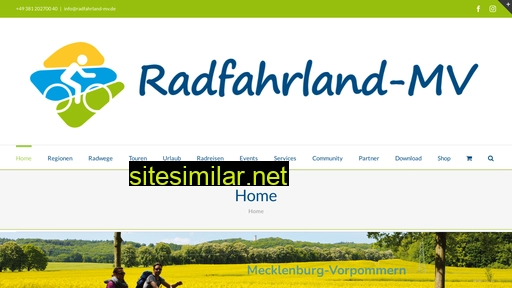 Radfahrland-mv similar sites