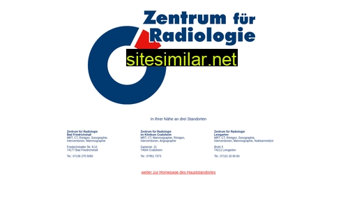 radiologie-bw.de alternative sites