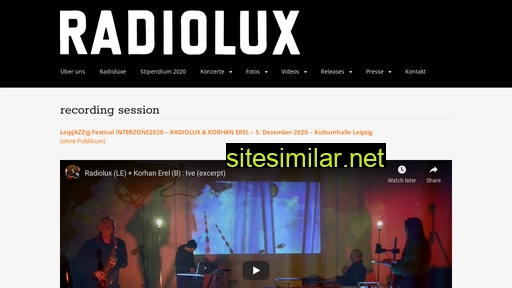 radiolux.de alternative sites
