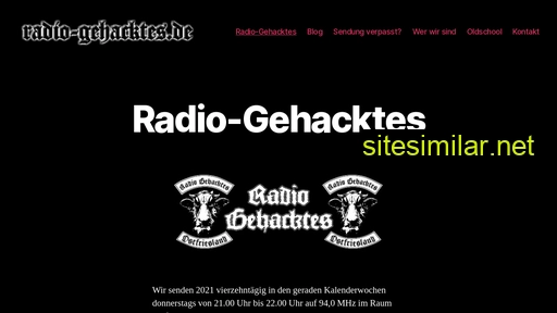 Radio-gehacktes similar sites
