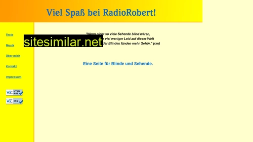 radiorobert.de alternative sites