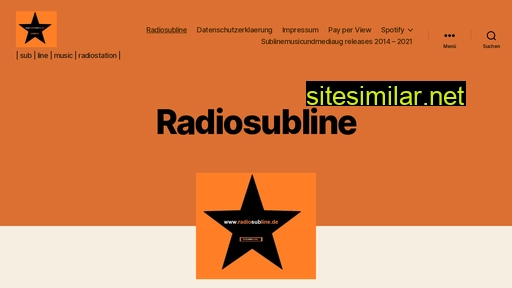 radiosubline.de alternative sites