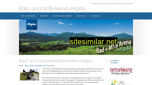 rad-mtb-arena-allgaeu.de alternative sites