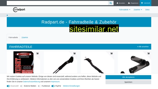 radpart.de alternative sites