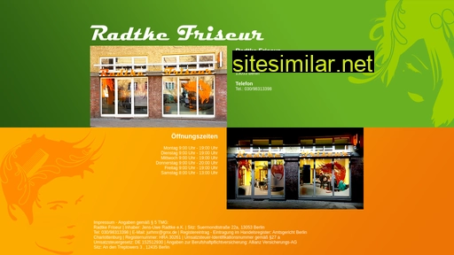 radtke-friseur.de alternative sites