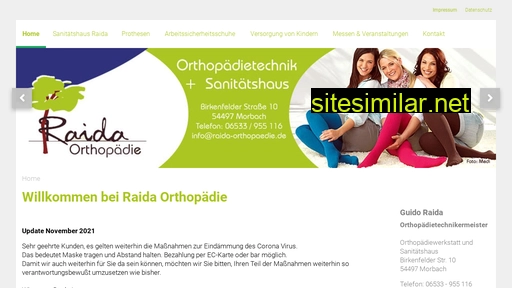 raida-orthopaedie.de alternative sites