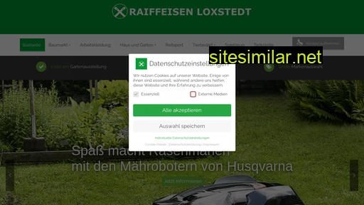 raiffeisen-loxstedt.de alternative sites