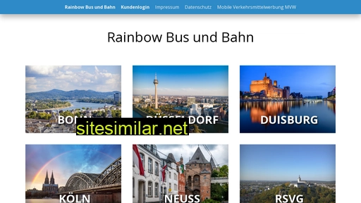 Rainbow-bus-bahn similar sites
