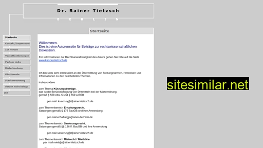 Rainer-tietzsch similar sites
