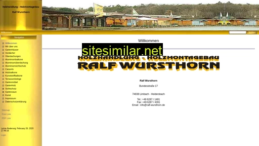 Ralf-wursthorn similar sites