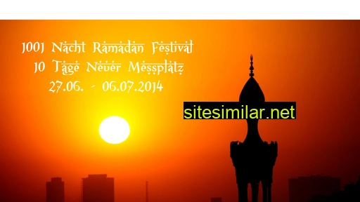 ramadanfestival.de alternative sites