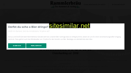 rammlerbraeu.de alternative sites
