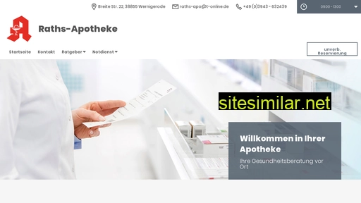 raths-apotheke-wernigerode-app.de alternative sites