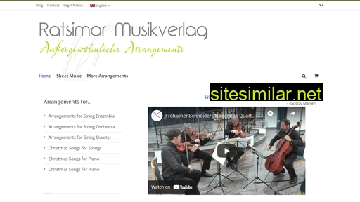 Ratsimar-musikverlag similar sites