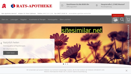 rats-apotheke-wentorf-hh.de alternative sites
