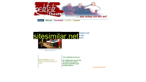 ratzfatz-theater.de alternative sites