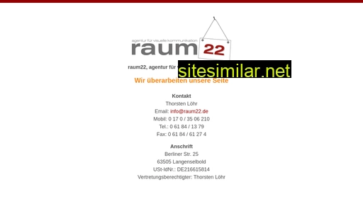 raum22.de alternative sites