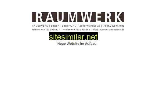 raumwerk-konstanz.de alternative sites