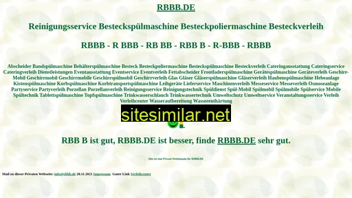 rbbb.de alternative sites