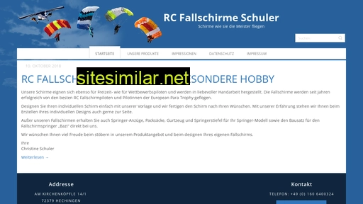 Rc-fallschirm-cs similar sites