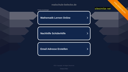 realschule-belecke.de alternative sites