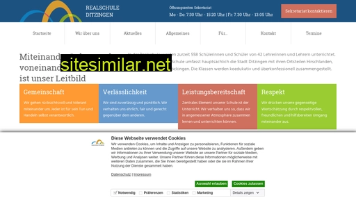 realschule-ditzingen.de alternative sites