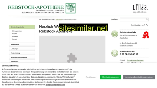 rebstock-apotheke.de alternative sites