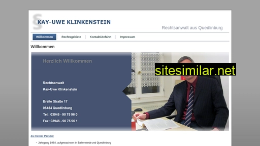 Rechtsanwalt-quedlinburg-klinkenstein similar sites
