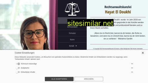 Rechtsanwaltskanzlei-eldoukhi similar sites
