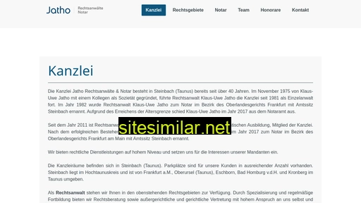 rechtsanwalt-jatho-steinbach.de alternative sites