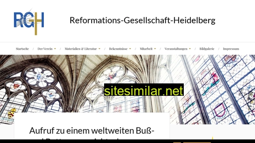 Reformationsgesellschaft similar sites