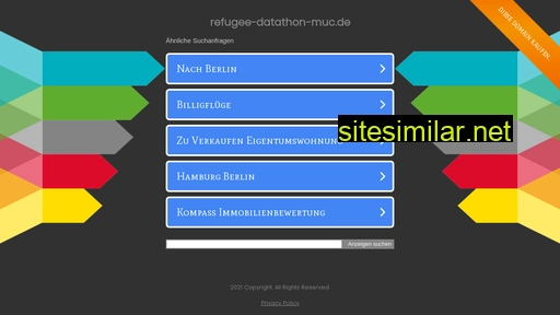 refugee-datathon-muc.de alternative sites