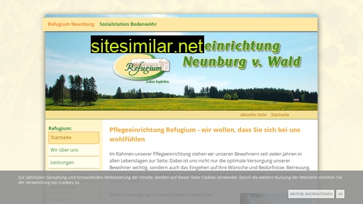 refugium-neunburg.de alternative sites