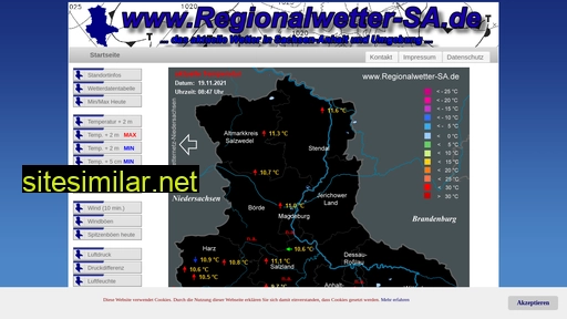 Regionalwetter-sa similar sites