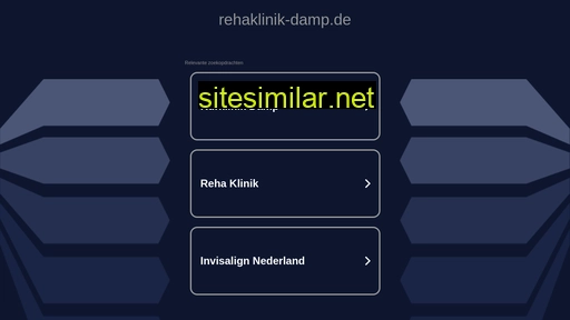 rehaklinik-damp.de alternative sites