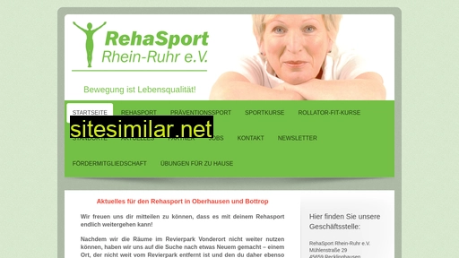 rehasport-rhein-ruhr.de alternative sites