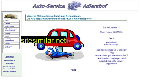reifen-service-adlershof.de alternative sites