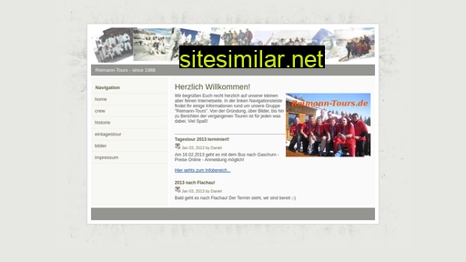 reimann-tours.de alternative sites
