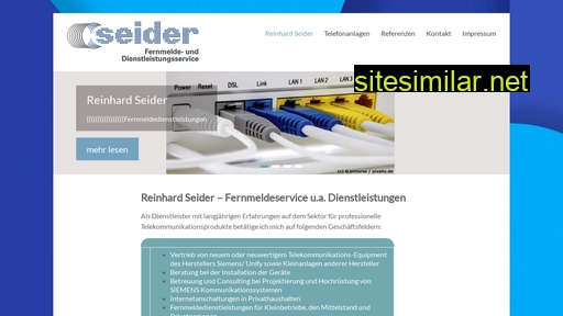 reinhard-seider.de alternative sites