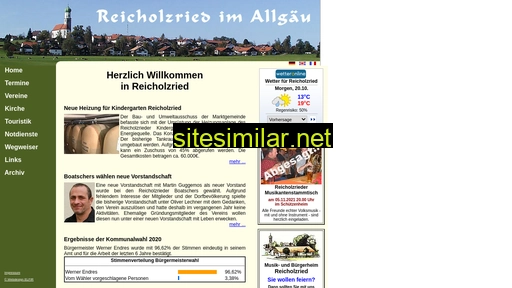 Reicholzried similar sites