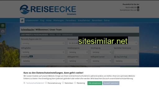 reiseecke-griesheim.de alternative sites