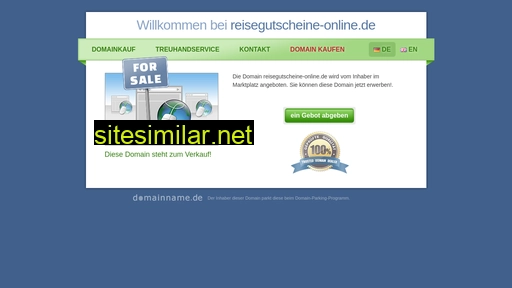Reisegutscheine-online similar sites
