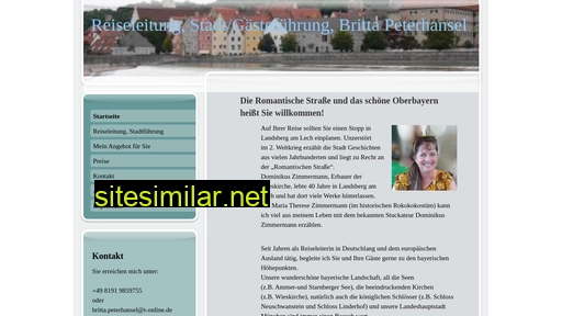reiseleitung-romantischesoberbayern.de alternative sites