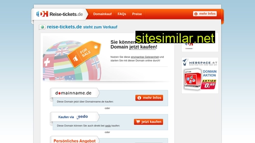 Reise-tickets similar sites