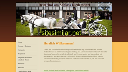 reiterhof-am-schlossdiedersdorf.de alternative sites